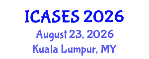 International Conference on Architectural Science and Environmental Sustainability (ICASES) August 23, 2026 - Kuala Lumpur, Malaysia