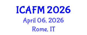 International Conference on Advanced Functional Materials (ICAFM) April 06, 2026 - Rome, Italy