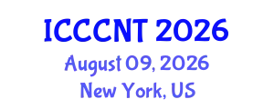 International Conference on Computing Communication and Networking Technologies (ICCCNT) August 09, 2026 - New York, United States