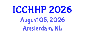 International Conference on Community Health and Health Promotion (ICCHHP) August 05, 2026 - Amsterdam, Netherlands
