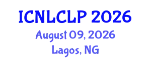 International Conference on Natural Language Computing and Language Processing (ICNLCLP) August 09, 2026 - Lagos, Nigeria