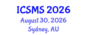 International Conference on Sensors for Medical Systems (ICSMS) August 30, 2026 - Sydney, Australia