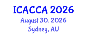 International Conference on Agriculture and Climate Change Adaptation (ICACCA) August 30, 2026 - Sydney, Australia