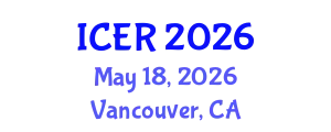 International Conference on Ecological Restoration (ICER) May 18, 2026 - Vancouver, Canada