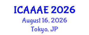 International Conference on Agriculture, Animal and Aquaculture Engineering (ICAAAE) August 16, 2026 - Tokyo, Japan