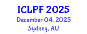 International Conference on Law, Policy and the Family (ICLPF) December 04, 2025 - Sydney, Australia