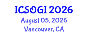 International Conference on Sexual Orientation and Gender Identity (ICSOGI) August 05, 2026 - Vancouver, Canada