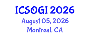 International Conference on Sexual Orientation and Gender Identity (ICSOGI) August 05, 2026 - Montreal, Canada