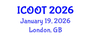International Conference on Ophthalmology and Optometry Therapeutics (ICOOT) January 19, 2026 - London, United Kingdom