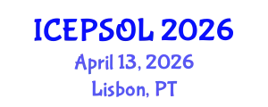 International Conference on Educational Policy Studies, Organization and Leadership (ICEPSOL) April 13, 2026 - Lisbon, Portugal