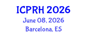 International Conference on Population and Reproductive Health (ICPRH) June 08, 2026 - Barcelona, Spain