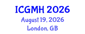 International Conference on Geriatric Medicine and Healthcare (ICGMH) August 19, 2026 - London, United Kingdom