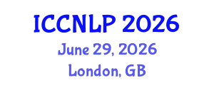 International Conference on Clinical Neurolinguistics and Language Pathology (ICCNLP) June 29, 2026 - London, United Kingdom