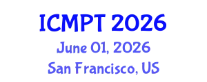 International Conference on Modalities in Physical Therapy (ICMPT) June 01, 2026 - San Francisco, United States