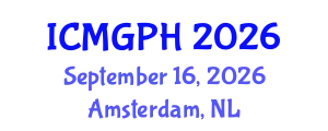 International Conference on Medical Geography and Public Health (ICMGPH) September 16, 2026 - Amsterdam, Netherlands