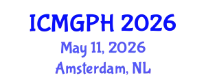 International Conference on Medical Geography and Public Health (ICMGPH) May 11, 2026 - Amsterdam, Netherlands