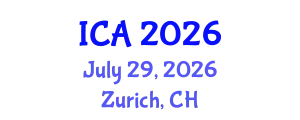 International Conference on Acoustics (ICA) July 29, 2026 - Zurich, Switzerland
