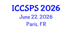 International Conference on Computer Science, Programming and Security (ICCSPS) June 22, 2026 - Paris, France