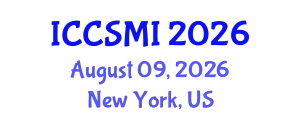 International Conference on Computer Science and Machine Intelligence (ICCSMI) August 09, 2026 - New York, United States