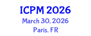 International Conference on Parasitology and Microbiology (ICPM) March 30, 2026 - Paris, France
