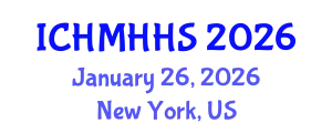 International Conference on Herbal Medicine, Herbalism and Herbal Supplements (ICHMHHS) January 26, 2026 - New York, United States