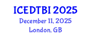 International Conference on Eating Disorder Treatment and Body Image (ICEDTBI) December 11, 2025 - London, United Kingdom