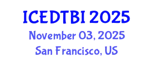 International Conference on Eating Disorder Treatment and Body Image (ICEDTBI) November 03, 2025 - San Francisco, United States