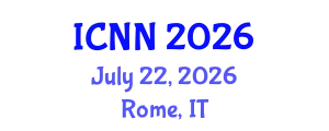 International Conference on Neuropathy and Neurology (ICNN) July 22, 2026 - Rome, Italy