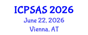 International Conference on Plastic Surgery and Aesthetic Surgery (ICPSAS) June 22, 2026 - Vienna, Austria
