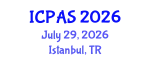 International Conference on Plastic and Aesthetic Surgery (ICPAS) July 29, 2026 - Istanbul, Turkey