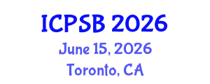 International Conference on Plastic Surgery and Burns (ICPSB) June 15, 2026 - Toronto, Canada