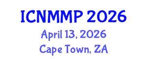 International Conference on Nutritional Medicine and Medicinal Plants (ICNMMP) April 13, 2026 - Cape Town, South Africa
