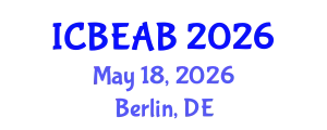 International Conference on Biomedical Engineering and Applied Biophysics (ICBEAB) May 18, 2026 - Berlin, Germany