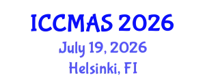 International Conference on Composite Materials in Airplane Structures (ICCMAS) July 19, 2026 - Helsinki, Finland