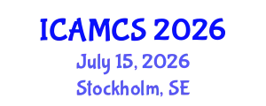 International Conference on Applied Mathematics and Computer Science (ICAMCS) July 15, 2026 - Stockholm, Sweden