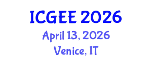 International Conference on Gender Equality in Education (ICGEE) April 13, 2026 - Venice, Italy