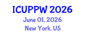 International Conference on Urban Planning and Public Works (ICUPPW) June 01, 2026 - New York, United States
