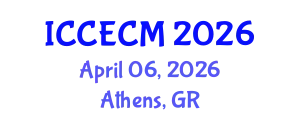 International Conference on Civil Engineering and Construction Management (ICCECM) April 06, 2026 - Athens, Greece