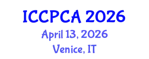 International Conference on Clinical Psychology and Clinical Assessment (ICCPCA) April 13, 2026 - Venice, Italy