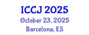 International Conference on Crime and Justice (ICCJ) October 23, 2025 - Barcelona, Spain