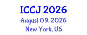International Conference on Crime and Justice (ICCJ) August 09, 2026 - New York, United States