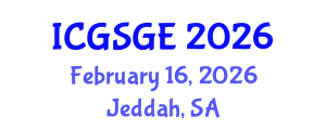 International Conference on Gifted Students and Gifted Education (ICGSGE) February 16, 2026 - Jeddah, Saudi Arabia