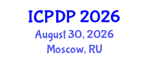 International Conference on Preventive Dentistry and Periodontics (ICPDP) August 30, 2026 - Moscow, Russia