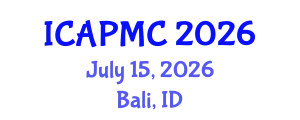 International Conference on Air Pollution Management and Control (ICAPMC) July 15, 2026 - Bali, Indonesia
