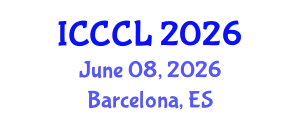 International Conference on Criminology and Criminal Law (ICCCL) June 08, 2026 - Barcelona, Spain
