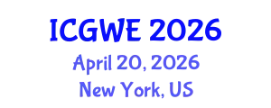International Conference on Girls' and Women's Education (ICGWE) April 20, 2026 - New York, United States