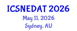 International Conference on Special Needs Education and Different Approaches of Teaching (ICSNEDAT) May 11, 2026 - Sydney, Australia