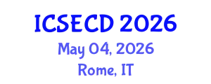 International Conference on Special Education and Child Development (ICSECD) May 04, 2026 - Rome, Italy