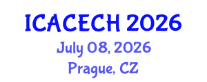 International Conference on Architectural Conservation, Engineering and Cultural Heritage (ICACECH) July 08, 2026 - Prague, Czechia