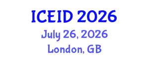 International Conference on Emerging Infectious Diseases (ICEID) July 26, 2026 - London, United Kingdom